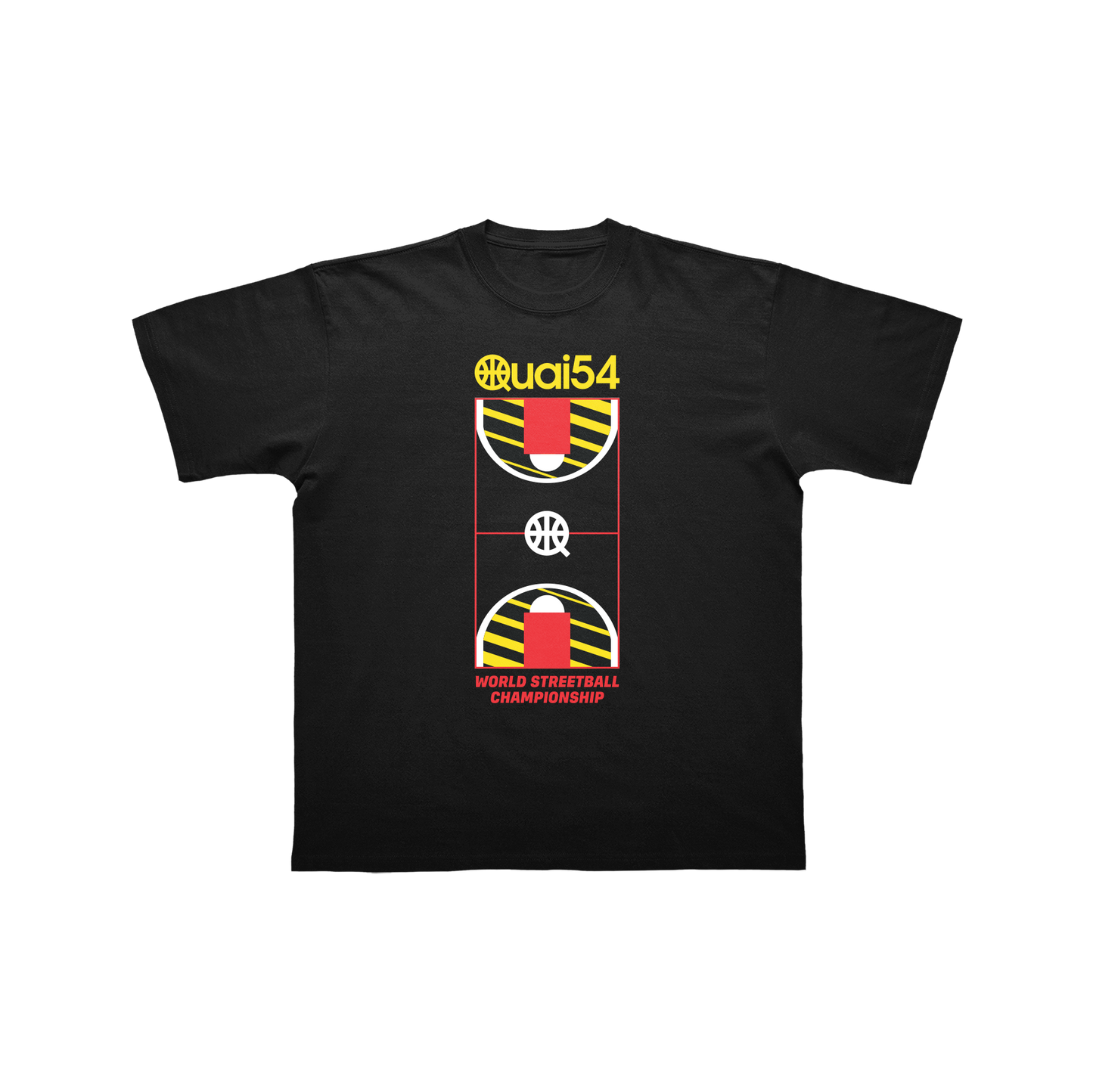 T-Shirt «Court design - 2025» - Noir